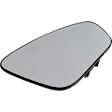 2016 Chrysler 200 - Mirror Glass Passenger Side, Heated, No Blind Spot Feature, No Signal Light