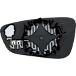 2016 Chrysler 200 - Mirror Glass Passenger Side, Heated, No Blind Spot Feature, No Signal Light