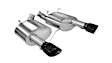 14317BLK Axle-Back Exhaust System, 5.0L, 8Cyl, Made of Stainless Steel, Xtreme Series
