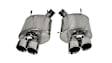 14321 Axle-Back Exhaust System, 5.8L, 8Cyl, Made of Stainless Steel, Sport Series