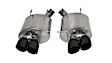 14321BLK Axle-Back Exhaust System, 5.8L, 8Cyl, Made of Stainless Steel, Sport Series