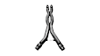 14327 X-Pipe Stainless Steel Exhaust Pipe