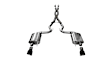 14332BLK Cat-Back Exhaust System, 5.0L, 8Cyl, Made of Stainless Steel, Sport Series