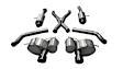14466BLK Cat-Back Exhaust System, 6.4L, 8Cyl, Made of Stainless Steel, Sport Series