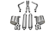 14522 Cat-Back Exhaust System, 5.7L, 8Cyl, Made of Stainless Steel, Xtreme Series