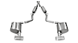 14529 Cat-Back Exhaust System, 5.7L, 8Cyl, Made of Stainless Steel, Xtreme Series