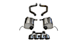 14766 Axle-Back Exhaust System, 6.2L, 8Cyl, Made of Stainless Steel, Xtreme Series