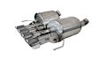14776 Axle-Back Exhaust System, Made of Stainless Steel, Variable Series