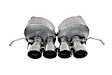 14776 Axle-Back Exhaust System, Made of Stainless Steel, Variable Series