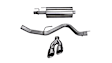 14836 Cat-Back Exhaust System, Made of Stainless Steel, Touring Series