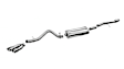 14866 Cat-Back Exhaust System, 6.2L, 8Cyl, Made of Stainless Steel, Sport Series