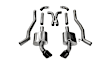 14968BLK Cat-Back Exhaust System, 6.2L, 8Cyl, Made of Stainless Steel, Xtreme Series