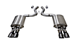 21002GNM Axle-Back Exhaust System, 5.0L, 8Cyl, Made of Stainless Steel, Xtreme Series