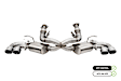 21100 Cat-Back Exhaust System, 6.2L, 8Cyl, Made of Stainless Steel, Pro Series