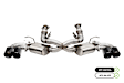 21100CFBLK Cat-Back Exhaust System, 6.2L, 8Cyl, Made of Stainless Steel, Pro Series