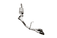 21125BLK Cat-Back Exhaust System, 5.3L, 8Cyl, Made of Stainless Steel, Sport Series