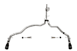 21149BLK Cat-Back Exhaust System, 5.0L, 8Cyl, Made of Stainless Steel, Xtreme Series