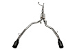 21189BPC Cat-Back Exhaust System, 6.2L, 8Cyl, Made of Stainless Steel, Xtreme Series