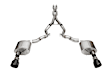 21270BLK Cat-Back Exhaust System, 5.0L, 8Cyl, Made of Stainless Steel, Xtreme Series