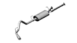 24916 Cat-Back Exhaust System, Made of Stainless Steel, Sport Series