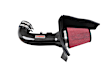 44018D Cold Air Intake, Dry Filter, Carbon Fiber Tube, Black