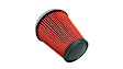 45554D-1 Cold Air Intake, Dry Filter, Carbon Fiber Tube