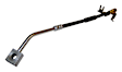 4860069AD Front, Driver Side Brake Line, Metal and Rubber