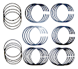 5012364AAK020 Piston Ring Set - Direct Fit, Set