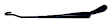 5012606AB Front, Driver or Passenger Side Wiper Arm