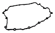 5047440AC Valve Cover Gasket, 2.4L, 4Cyl