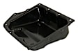 5078556AA Transmission Pan - Black, Steel, Stock Depth, Direct Fit, Sold Individually