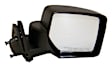 5155456AG Passenger Side Mirror, Manual Adjust, Non-Heated, Manual Folding, Black, No Signal Light, No Memory, No Puddle Light, No Auto-Dim, No Blind Spot Feature