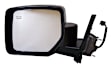 5155463AG Driver Side Mirror, Power Adjust, Heated, Manual Folding, Black, No Signal Light, No Memory, No Puddle Light, No Auto-Dim, No Blind Spot Feature