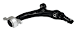 5168159AA Front, Driver Side, Lower Control Arm, Aluminum and Rubber