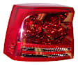 2008 Dodge Charger - Driver Side Halogen Tail Light, Without bulb(s), OE Replacement