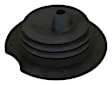 52078970AC Shift Boot - Black, Rubber, Direct Fit, Sold Individually