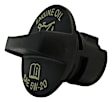 53022221AA Oil Filler Cap - Black, Plastic, Direct Fit, Sold Individually