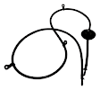 55078127AG Crown Washer Hose Washer Hose - Direct Fit, Sold Individually