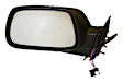 55156455AE Driver Side Mirror, Power Adjust, Non-Heated, Manual Folding, Black, No Signal Light, No Memory, No Puddle Light, No Auto-Dim, No Blind Spot Feature