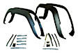 5AGKM Front and Rear, Driver and Passenger Side Fender Flares, Black