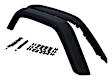 5KFKRR Rear, Driver and Passenger Side Fender Flares, Black