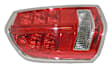 68042171AE Driver Side Halogen Tail Light, Without bulb(s), OE Replacement