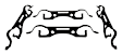 2018 Dodge Durango - Brake Hardware Kit - Direct Fit, Kit