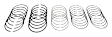 68078776AA Piston Ring Set - Direct Fit, Set