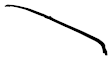 68088040AA Convertible Top Weatherstrip Seal - Sold Individually