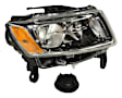 68110996AD Passenger Side Halogen Headlight, With bulb(s), OE Replacement