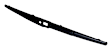 68197111AA Rear OE Replacement Series Wiper Blade, Framed 14 in.