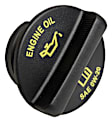 68241631AA Oil Filler Cap - Black, Plastic, Direct Fit, Sold Individually