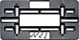 79150 License Plate Bracket