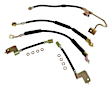 1996 Jeep Grand Cherokee - Front and Rear Brake Line, Steel and Rubber